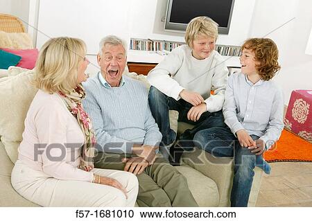 Grandparents and grandsons View Large Photo Image Stock Image - Grandparents and grandsons. Fotosearch