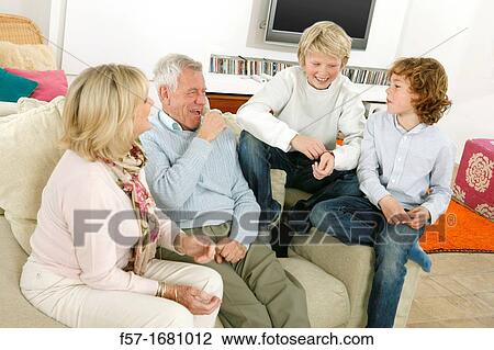 Grandparents and grandsons View Large Photo Image Stock Image - Grandparents and grandsons. Fotosearch