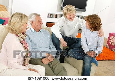 Grandparents and grandsons View Large Photo Image Stock Photograph - Grandparents and grandsons. Fotosearch