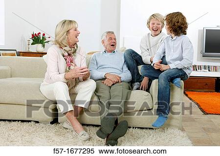 Grandparents and grandsons View Large Photo Image Stock Photography - Grandparents and grandsons. Fotosearch