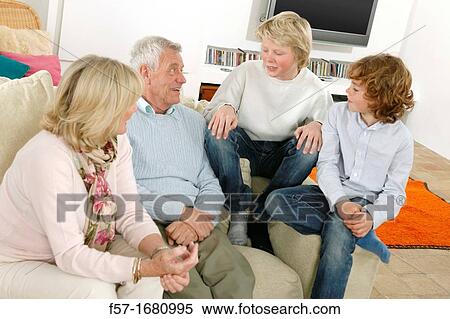 Grandparents and grandsons View Large Photo Image Stock Photography - Grandparents and grandsons. Fotosearch