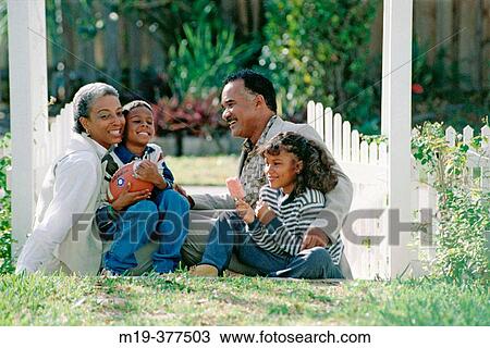 Grandparents with grandchildren View Large Photo Image Stock Image - Grandparents with grandchildren. Fotosearch