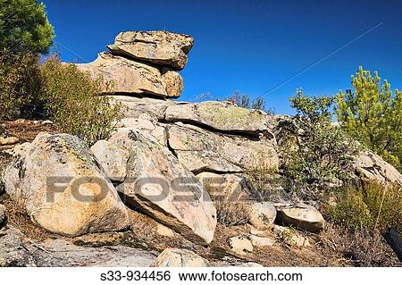 Granito en el pinar del Concejo Cadalso de los Vidrios. Madrid, Spain View Large Photo Image Stock Photograph - Granito en el pinar del Concejo Cadalso de los Vidrios. Madrid, Spain. Fotosearch