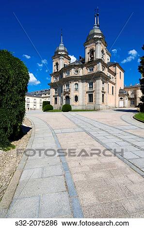 Granja de San Ildefonso Palace, Segovia, Castilla Leon, Spain. View Large Photo Image Stock Photograph - Granja de San Ildefonso Palace, Segovia, Castilla Leon, Spain.. Fotosearch