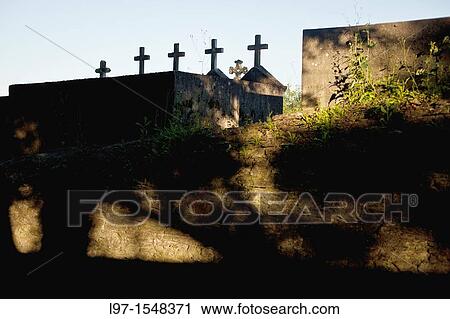 Graveyard crosses along the Camino de Santiago View Large Photo Image Stock Image - Graveyard crosses along the Camino de Santiago. Fotosearch