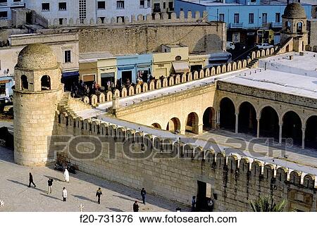 Great Mosque in the medina, Sousse, Tunisia View Large Photo Image Stock Photograph - Great Mosque in the medina, Sousse, Tunisia. Fotosearch
