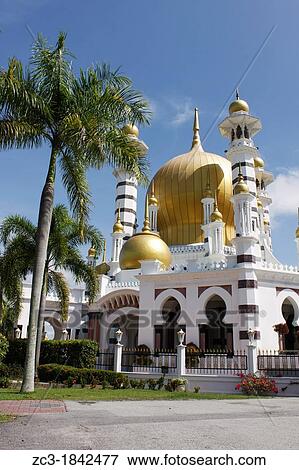 Great mosque, Kuala Kangsar, Perak, Malaysia. View Large Photo Image Stock Photo - Great mosque, Kuala Kangsar, Perak, Malaysia.. Fotosearch