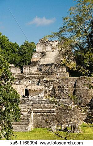 Great Plaza, North Acropolis, Tikal National Park, Peten, Guatemala View Large Photo Image Picture - Great Plaza, North Acropolis, Tikal National Park, Peten, Guatemala. Fotosearch