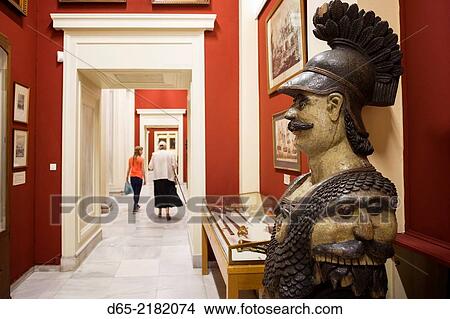 Greece, Central Greece Region, Athens, National History Museum, statue of Greek general Themistocles. View Large Photo Image Picture - Greece, Central Greece Region, Athens, National History Museum, statue of Greek general Themistocles.. Fotosearch