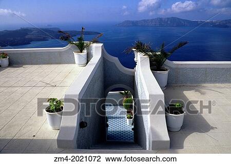 GREECE, SANTORINI, PHIRA, LOCAL ARCHITECTURE LPZ. View Large Photo Image Stock Image - GREECE, SANTORINI, PHIRA, LOCAL ARCHITECTURE LPZ.. Fotosearch