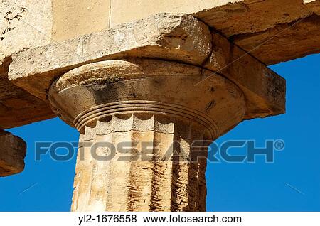 Greek Dorik Temple ruins of Temple F at Selinunte, Sicily View Large Photo Image Stock Photo - Greek Dorik Temple ruins of Temple F at Selinunte, Sicily. Fotosearch