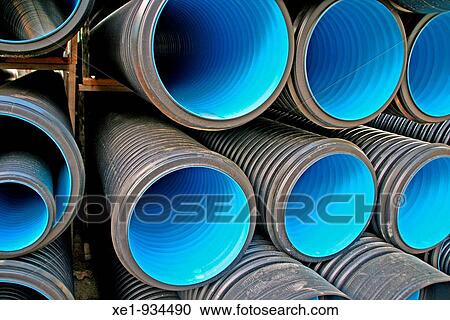 Grey and blue pipes. View Large Photo Image Stock Image - Grey and blue pipes.. Fotosearch
