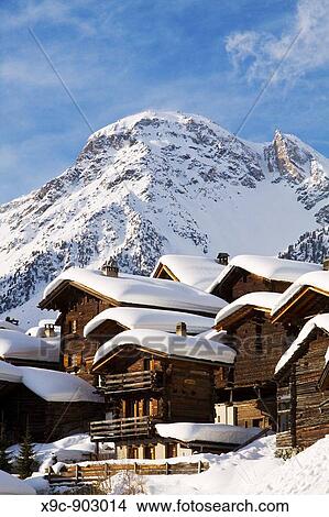 Picture - Grimentz, Switzerland. Fotosearch