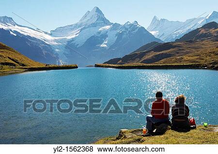 Grindelwald First Lake- Picnic- Bernese Alps - Switzerland View Large Photo Image Stock Photo - Grindelwald First Lake- Picnic- Bernese Alps - Switzerland. Fotosearch