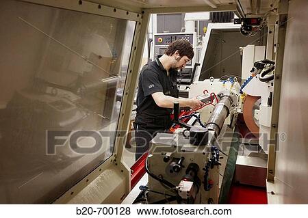 Grinding machine, spindle manufacturing. Mendaro, Gipuzkoa, Euskadi, Spain View Large Photo Image Stock Photo - Grinding machine, spindle manufacturing. Mendaro, Gipuzkoa, Euskadi, Spain. Fotosearch