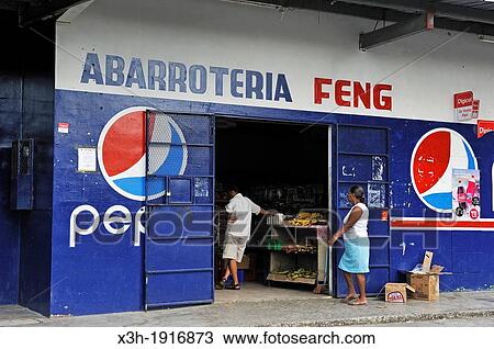 grocery store on roadside, Colon, Republic of Panama, Central America View Large Photo Image Stock Image - grocery store on roadside, Colon, Republic of Panama, Central America. Fotosearch