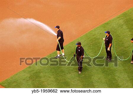 Grounds Crew View Large Photo Image Stock Image - Grounds Crew. Fotosearch