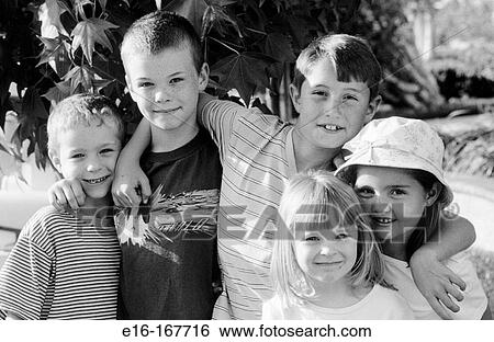 Group of kids View Large Photo Image Stock Photograph - Group of kids. Fotosearch