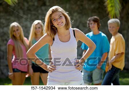 Group of Teenagers View Large Photo Image Picture - Group of Teenagers. Fotosearch