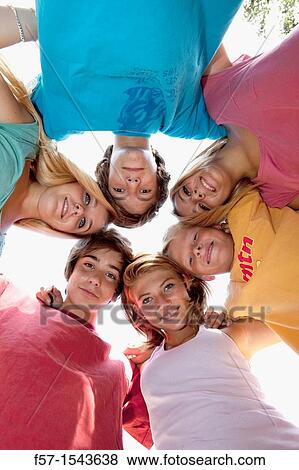 Stock Photo - Group of Teenagers. Fotosearch