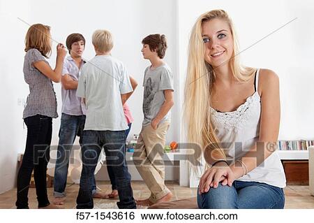 Group of Teenagers View Large Photo Image Stock Photograph - Group of Teenagers. Fotosearch
