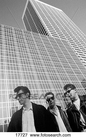 Group of Young Men in Sunglasses. NYC View Large Photo Image Stock Photo - Group of Young Men in Sunglasses. NYC. Fotosearch