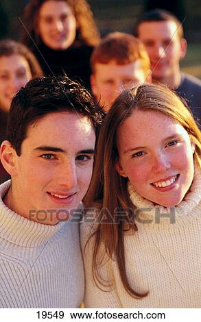 Stock Photo - Group of young people. Fotosearch
