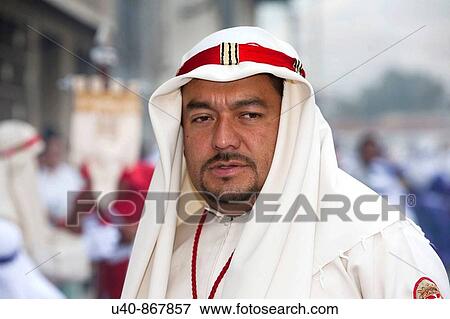 Guatemala, Antigua, Holy week, Man in procession (MR) View Large Photo Image Stock Photo - Guatemala, Antigua, Holy week, Man in procession (MR). Fotosearch