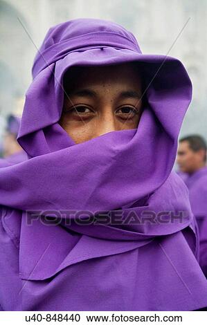 Stock Image - Guatemala, Antigua, Holy week. Fotosearch