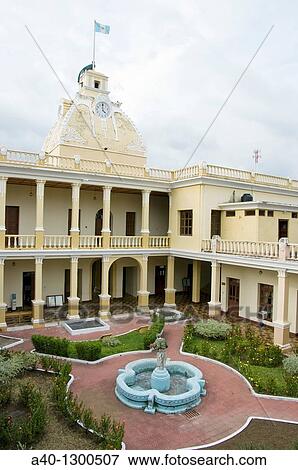 Guatemala. City of Retalhuleu. Government Palace. View Large Photo Image Stock Photo - Guatemala. City of Retalhuleu. Government Palace.. Fotosearch