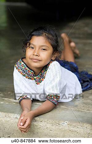 Guatemala, Rio Dulce, girl laying down View Large Photo Image Picture - Guatemala, Rio Dulce, girl laying down. Fotosearch