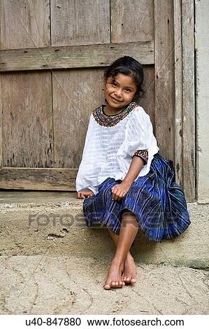 Guatemala, Rio Dulce, Mayan Girl View Large Photo Image Stock Image - Guatemala, Rio Dulce, Mayan Girl. Fotosearch