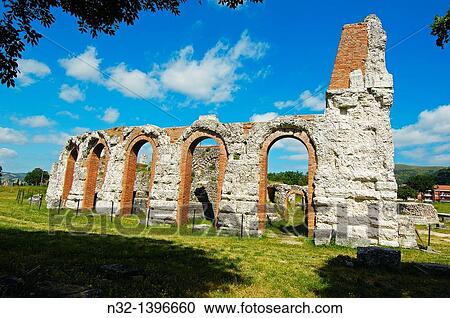 Gubbio Roman Theater Umbria Italy Europe. View Large Photo Image Stock Image - Gubbio Roman Theater Umbria Italy Europe.. Fotosearch