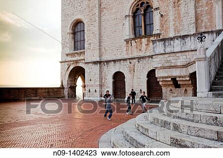 Gubbio, Umbria, Italy View Large Photo Image Stock Image - Gubbio, Umbria, Italy. Fotosearch