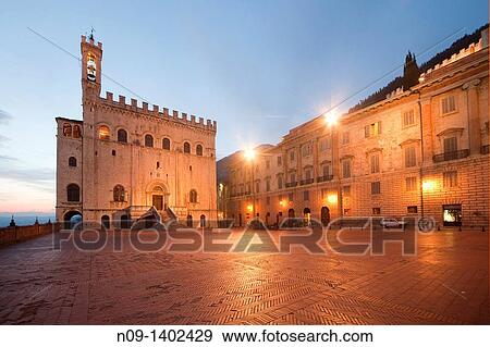 Gubbio, Umbria, Italy View Large Photo Image Stock Photo - Gubbio, Umbria, Italy. Fotosearch