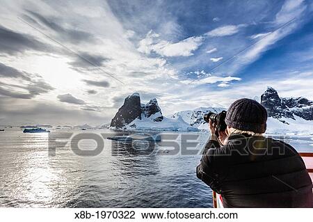 Guest from the Lindblad Expedition ship National Geographic Explorer enjoy Lemaire Channel, Antarctica, Southern Ocean. View Large Photo Image Stock Image - Guest from the Lindblad Expedition ship National Geographic Explorer enjoy Lemaire Channel, Antarctica, Southern Ocean.. Fotosearch