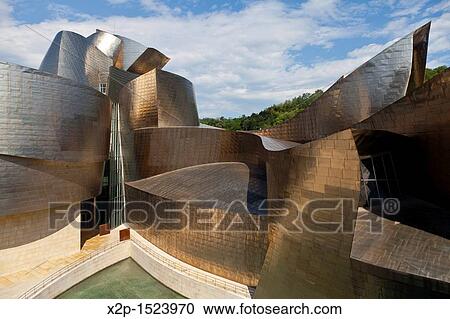 Stock Image - Guggenheim Museum, Bilbao, Biscay, Basque Country, Spain. Fotosearch