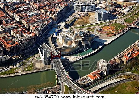 Stock Image - Guggenheim Museum, Bilbao, Biscay, Basque country, Spain. Fotosearch