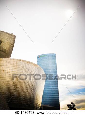 Stock Photo - Guggenheim Museum, Bilbao, Biscay, Basque Country, Spain. Fotosearch