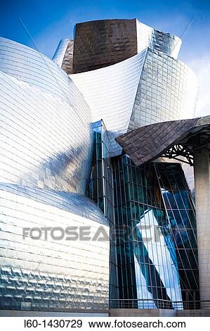 Stock Photo - Guggenheim Museum, Bilbao, Biscay, Basque Country, Spain. Fotosearch
