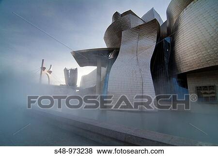 Stock Photo - Guggenheim Museum, Bilbao. Biscay, Euskadi, Spain. Fotosearch