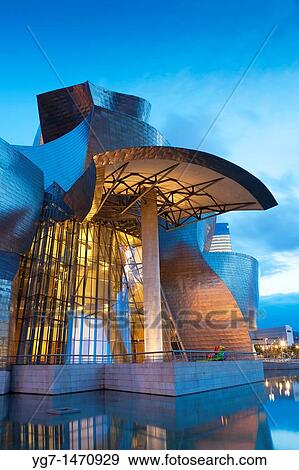 Guggenheim museum, Bilbao, Bizkaia, Spain View Large Photo Image Stock Photo - Guggenheim museum, Bilbao, Bizkaia, Spain. Fotosearch
