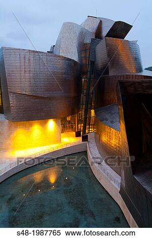Stock Photography - Guggenheim Museum. Bilbao. Vizcaya. Basque Country. Spain. Europe.. Fotosearch