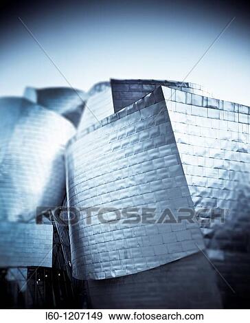 Guggenheim Museum, by Frank O Gehry Bilbao Spain View Large Photo Image Stock Photo - Guggenheim Museum, by Frank O Gehry Bilbao Spain. Fotosearch