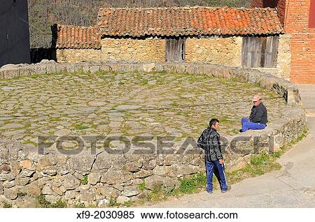 Guijo de Santa BBrbara. CBceres province. Extremadura. Spain. View Large Photo Image Stock Photography - Guijo de Santa BBrbara. CBceres province. Extremadura. Spain.. Fotosearch