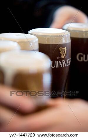 Guinness pints in the Storehouse Guinness Restaurant Dublin, Leinster, Ireland, Europe View Large Photo Image Stock Photo - Guinness pints in the Storehouse Guinness Restaurant Dublin, Leinster, Ireland, Europe. Fotosearch