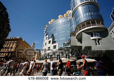 Stock Photo - Haas Haus, Vienna, Austria. Fotosearch