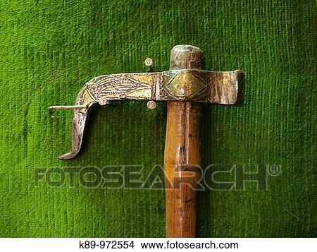 Picture - Hacha islBmica, Museo Militar, Citadel, El Cairo, Egipto. Fotosearch