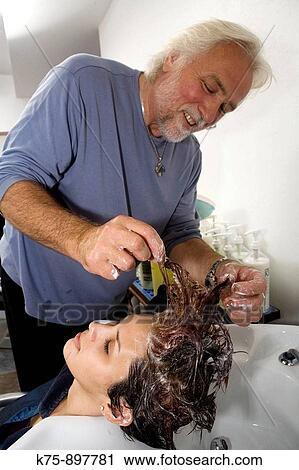 Stock Image - Hair Salon. Fotosearch