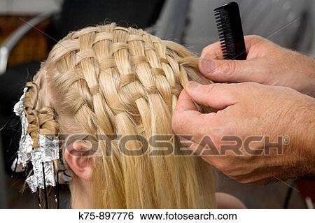 Stock Photograph - Hair Salon. Fotosearch
